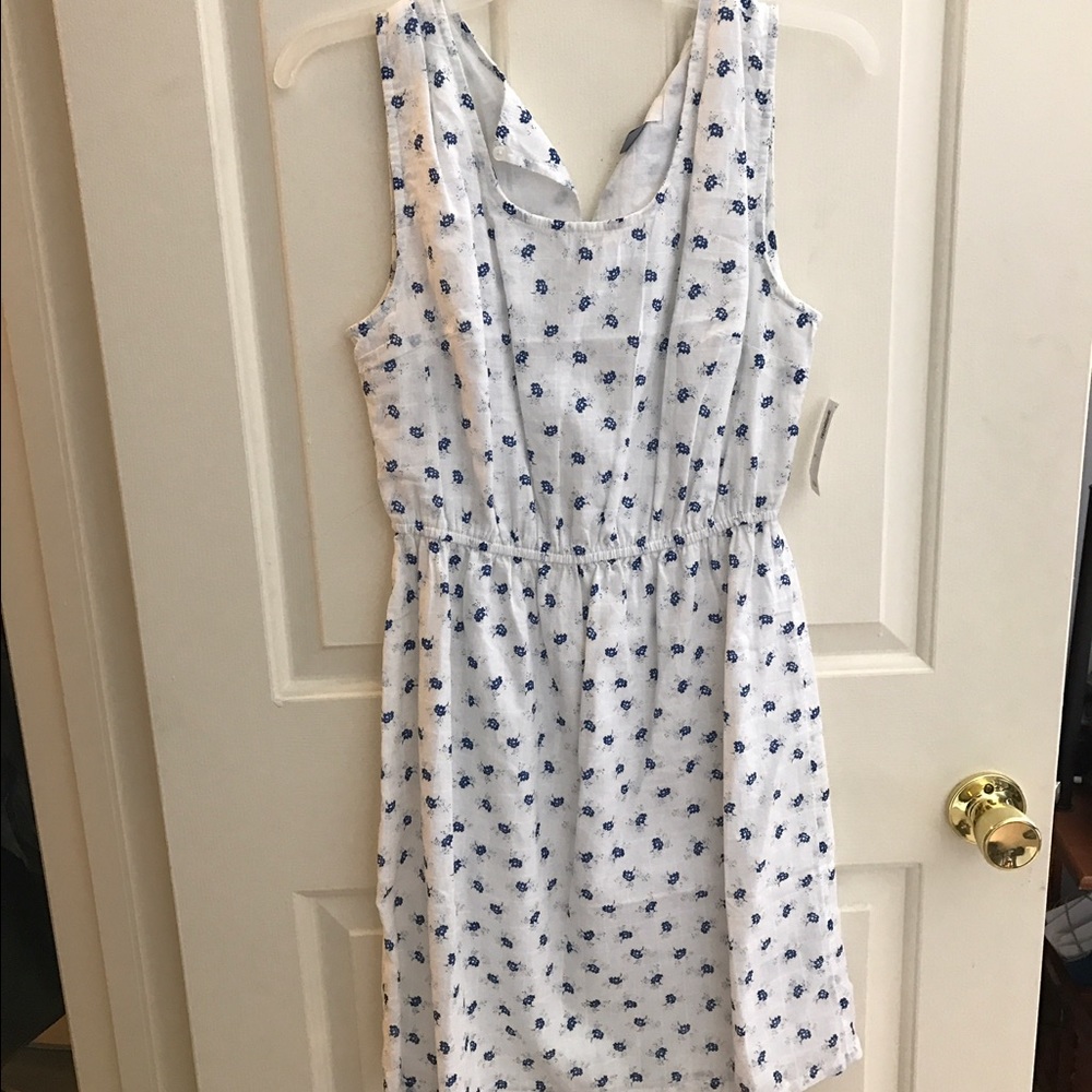 White floral sundress