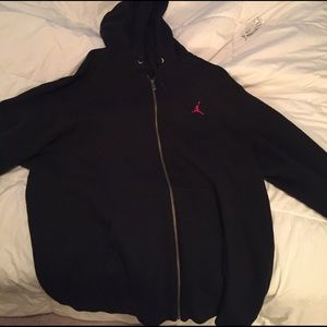 Black Jordan Zip-up Jacket