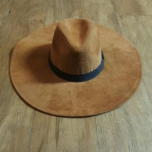 Floppy Faux Suede Fedora
