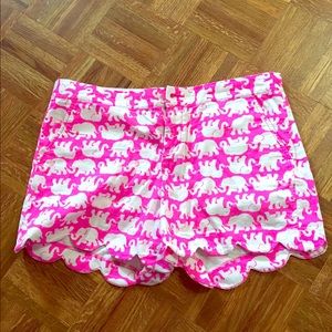 Lilly pulitzer elephant buttercup short