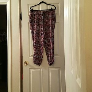 Capri Jogger Dressy Pants