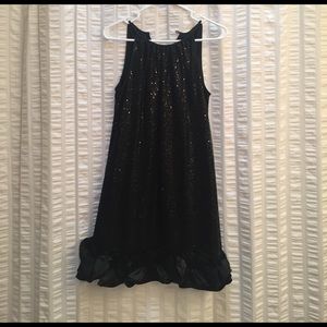 BLACK SEQUIN DRESS BY CARMEN