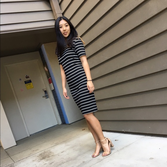H&M Stripped Dress - Picture 1 of 2