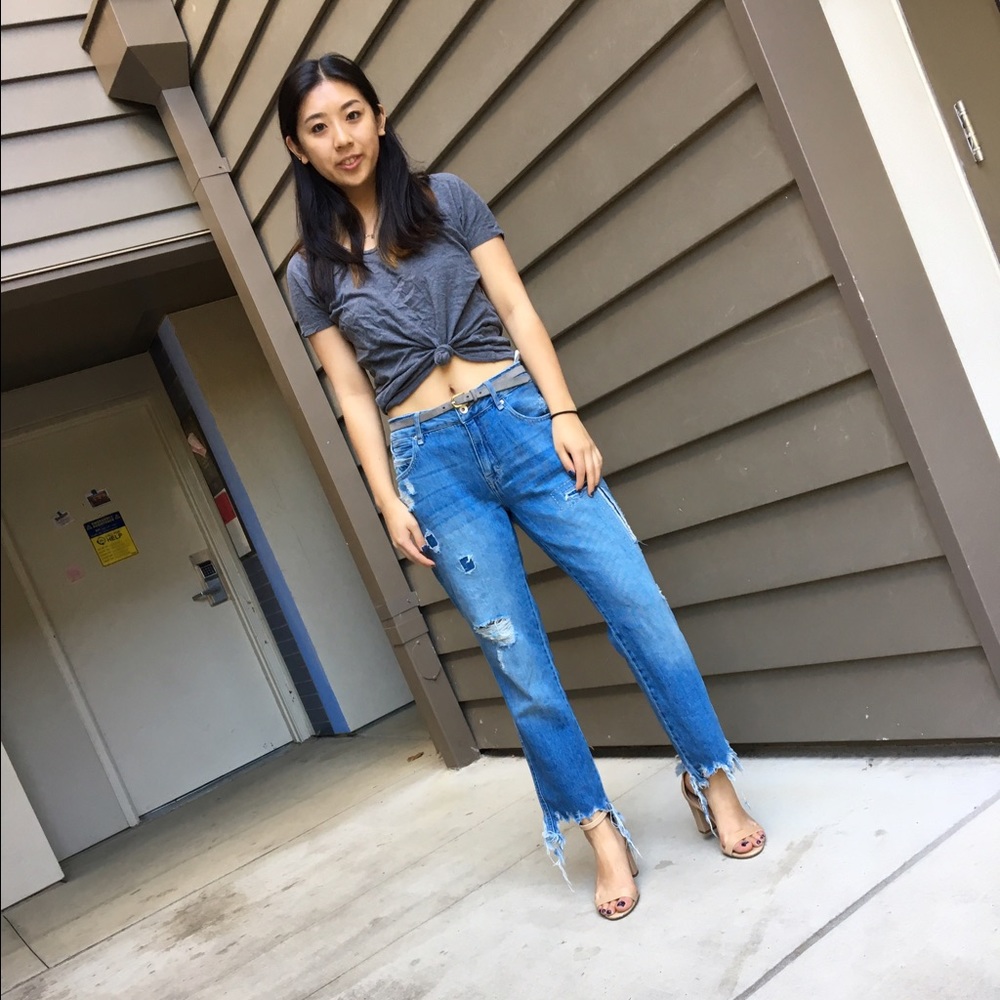 Zara Distressed Jean