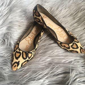 Sam Edelman Pointy Cheetah Flats