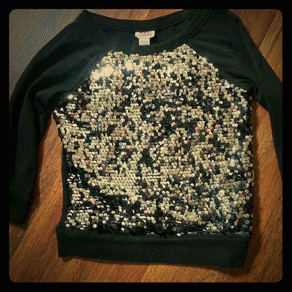 Sequined Sweatshirt