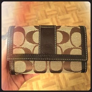 COACH mini wallet