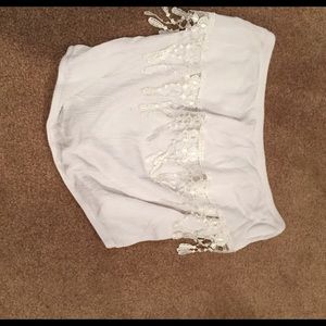 White tube top