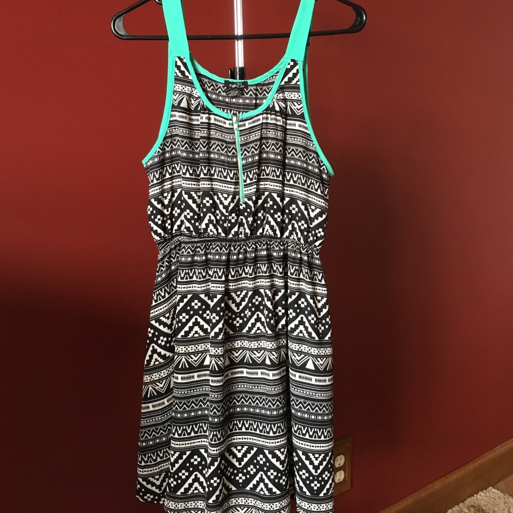 Aztec Pattern Summer Dress