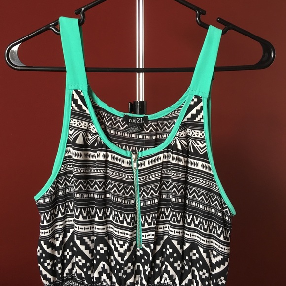 Aztec Pattern Summer Dress - Picture 2 of 4