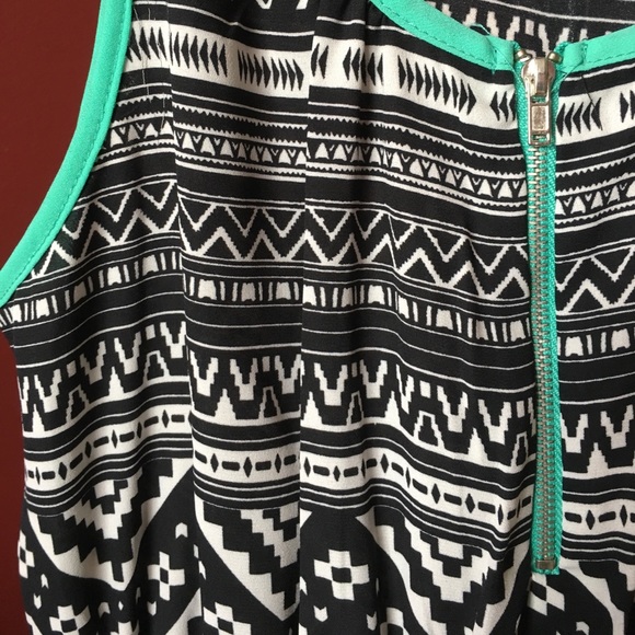 Aztec Pattern Summer Dress - Picture 3 of 4