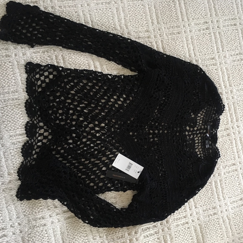 BCBG black knit top