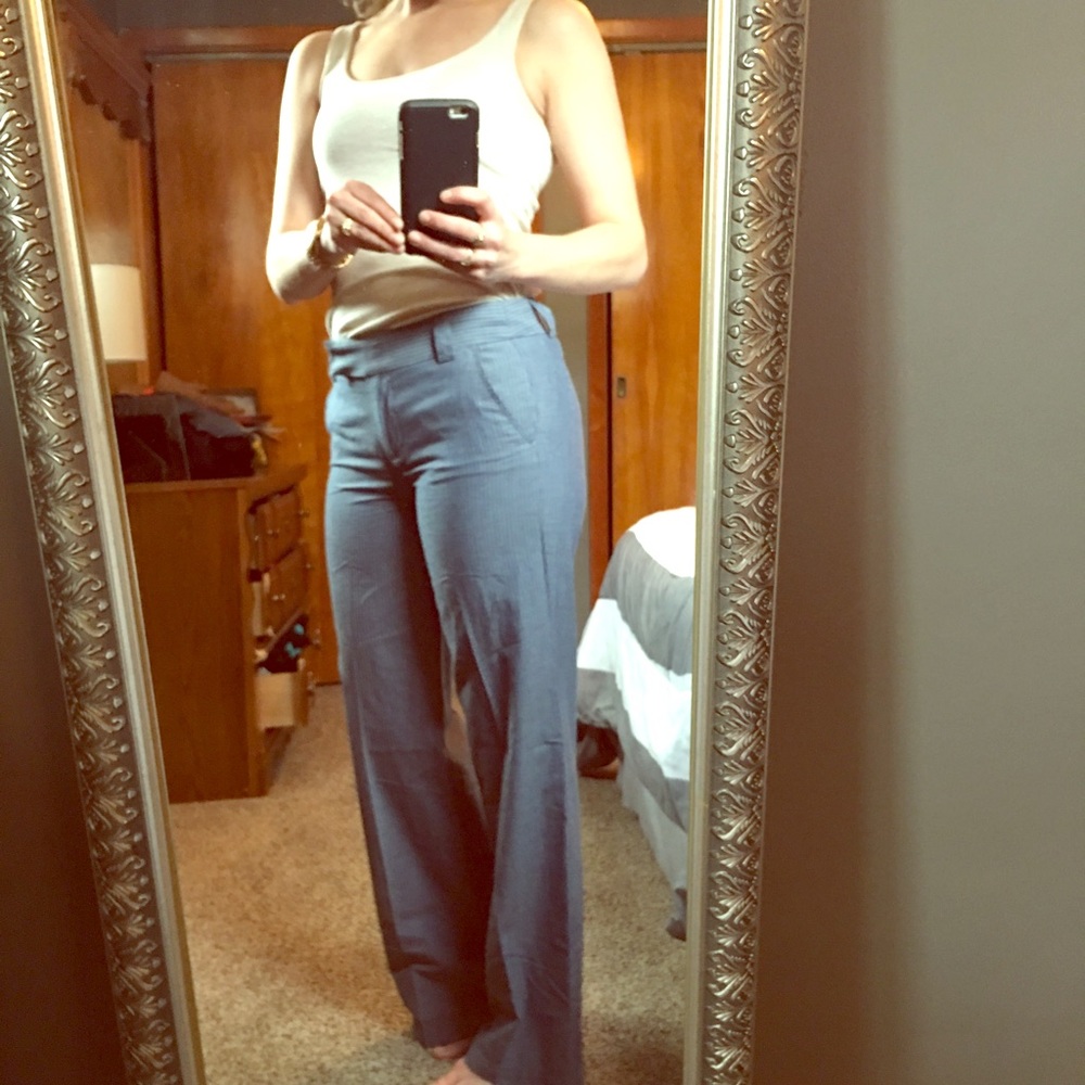 J. Crew pin striped, City Fit pant