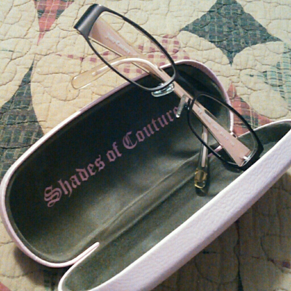 Juicy couture frames and case final price drop