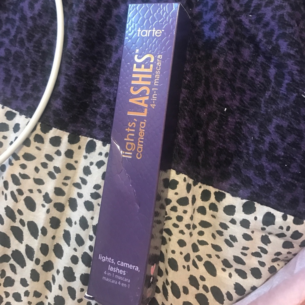 Brand new tarte lights, cameras, lashes mascara.