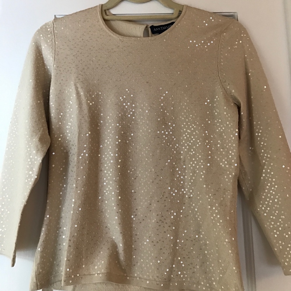 Silk knit sweater