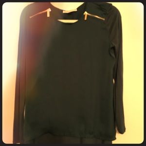 Dark green Michael Kors top!