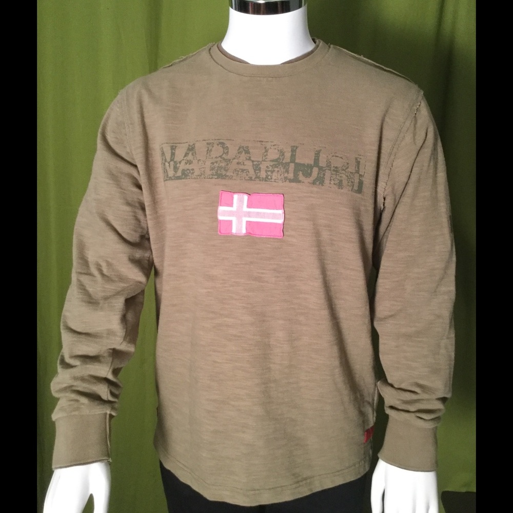 Napapijri Men's Long Sleeve Vintage Sweatshirt