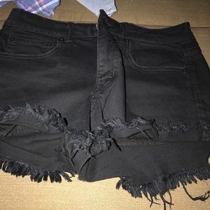 American eagle high waisted shorts