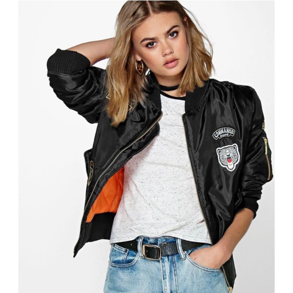 NEW Black bomber jacket‼️