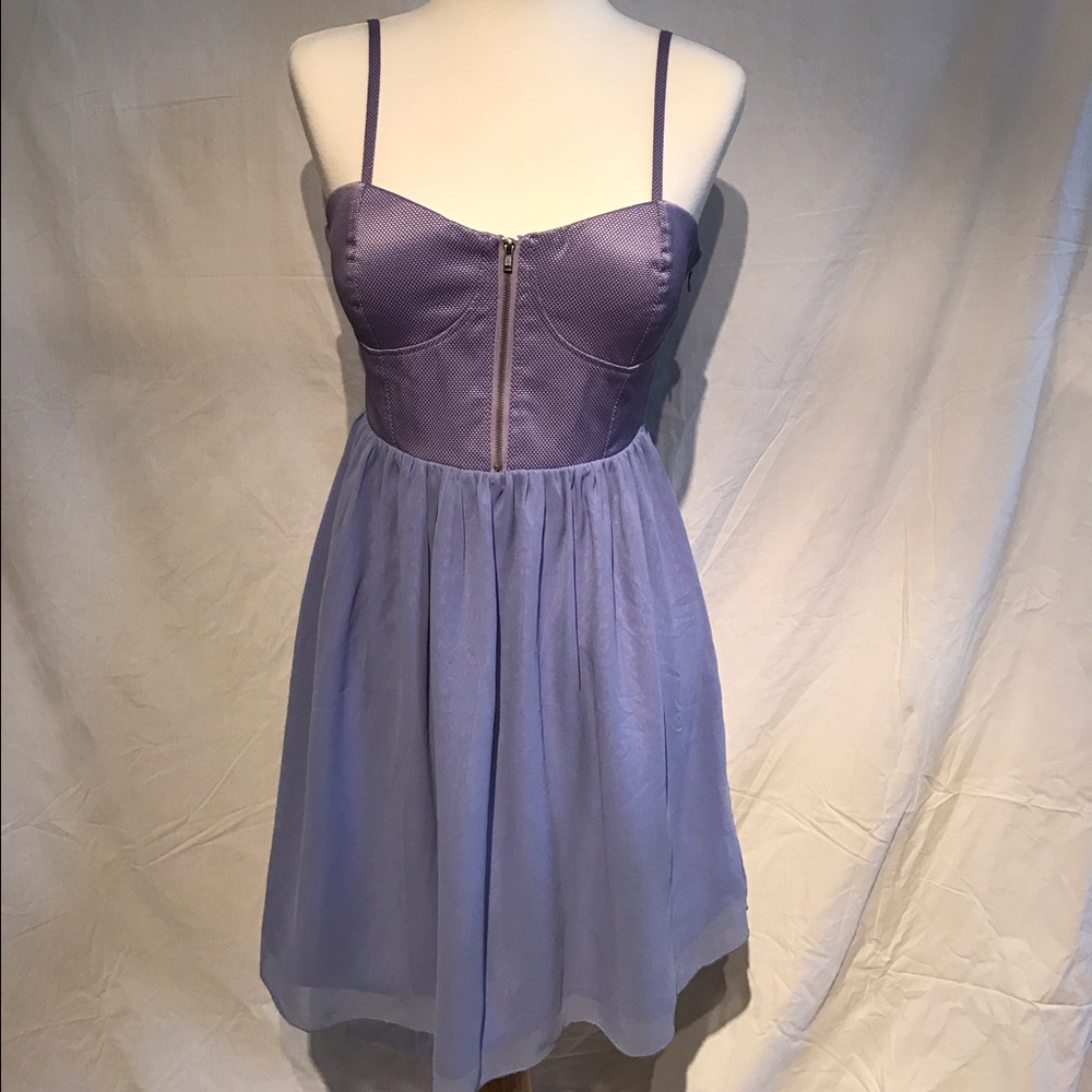 Lavender Bodice Summer Dress