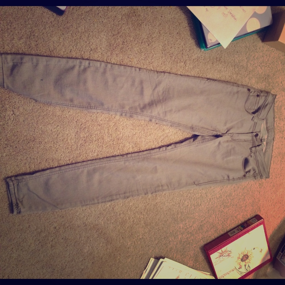 Unworn jeans