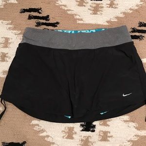 Nike Dri-Fit Skort Black/Teal size M (so cute!!)