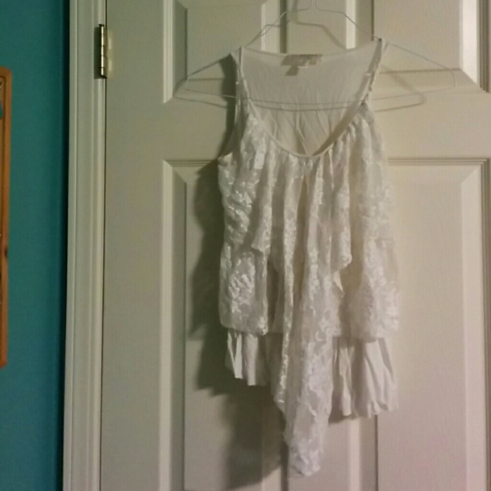 Delicate lace shirt