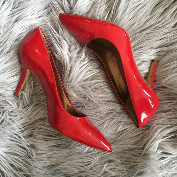 BCBG Red Stiletto Pumps - Picture 2 of 2