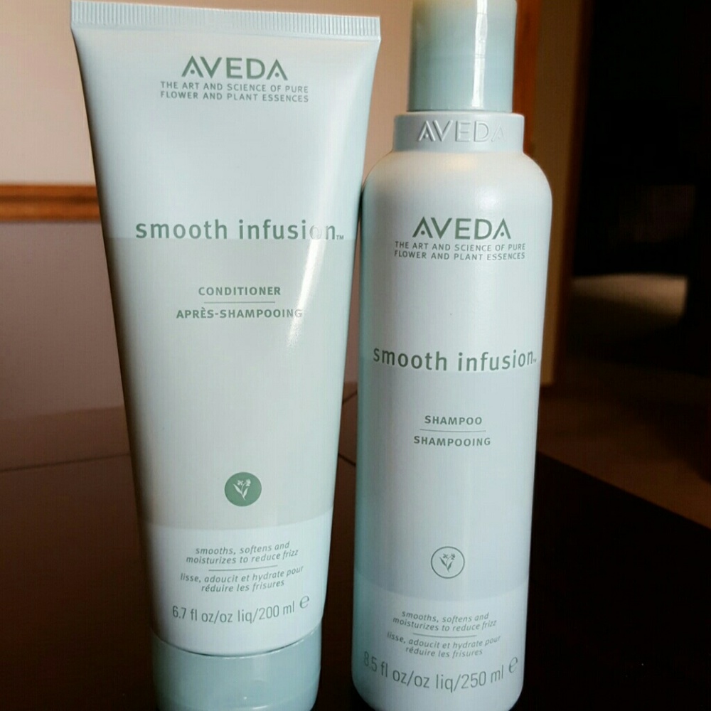 Aveda Smooth Infusion Shampoo and Conditioner