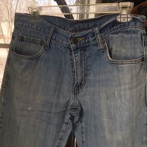 Worn Old Navy jeans