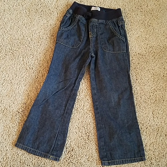 *SOLD* Bundle girls navy blue jeans - Picture 4 of 4