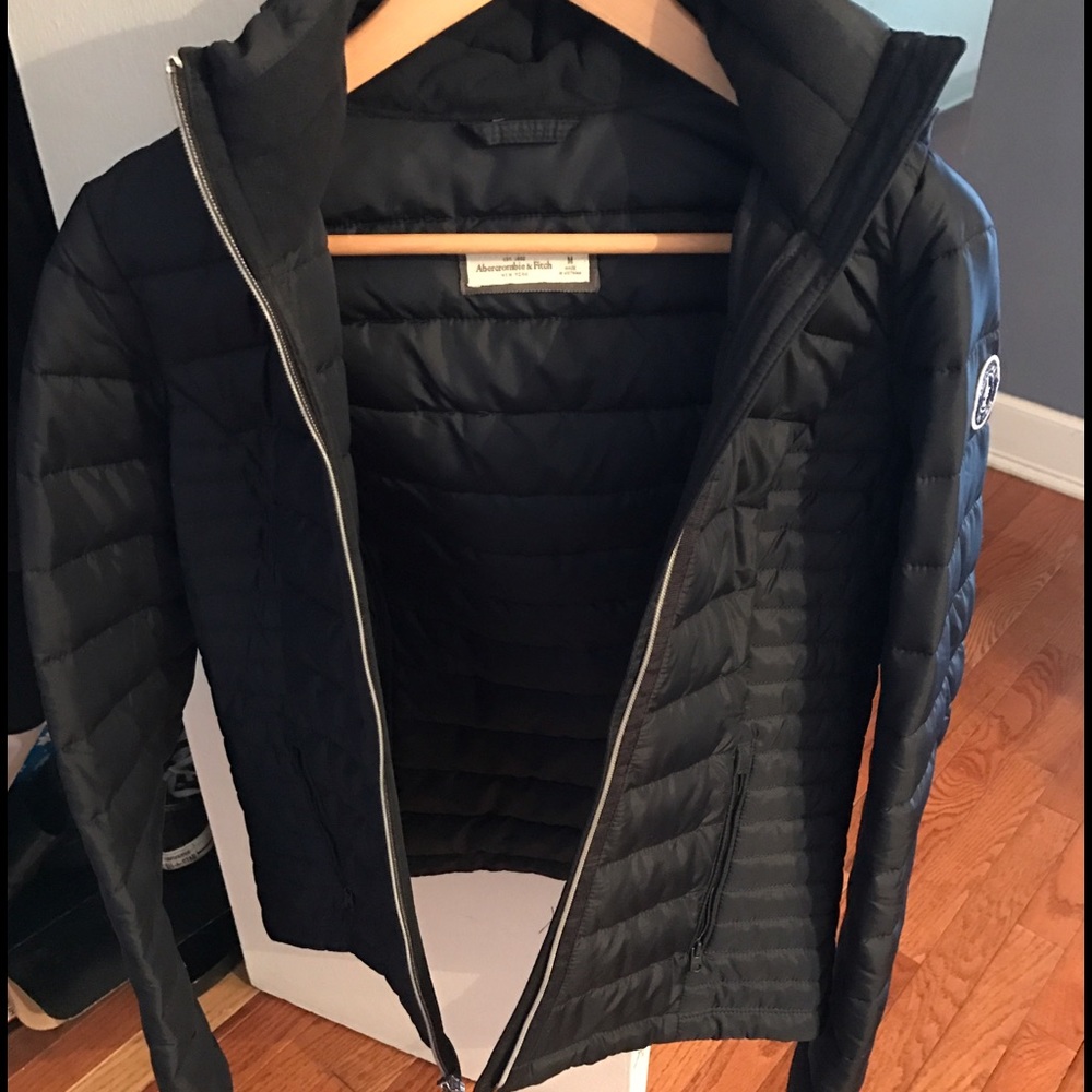 Abercrombie puffer coat.