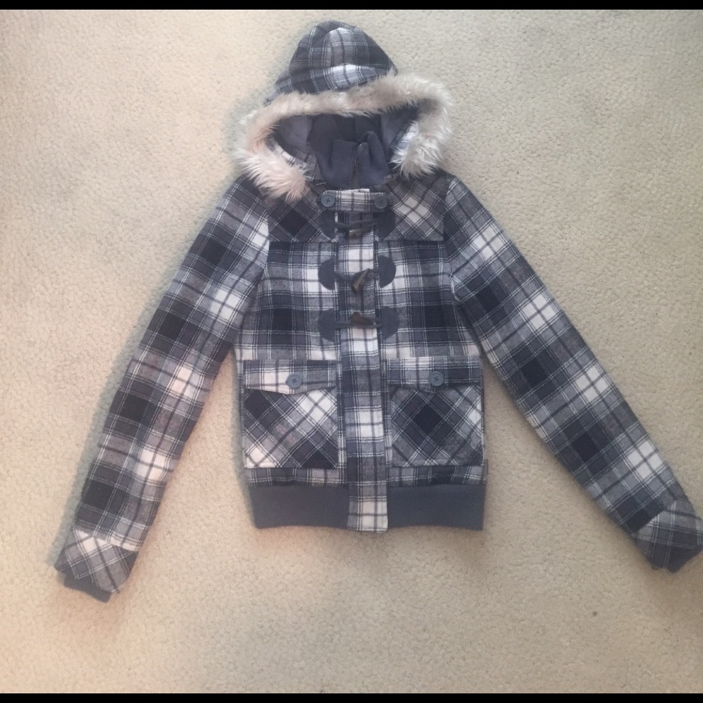 Billabong plaid jacket