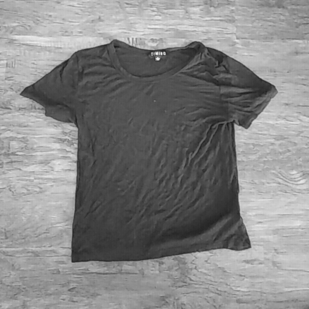 Short sleeve crop top