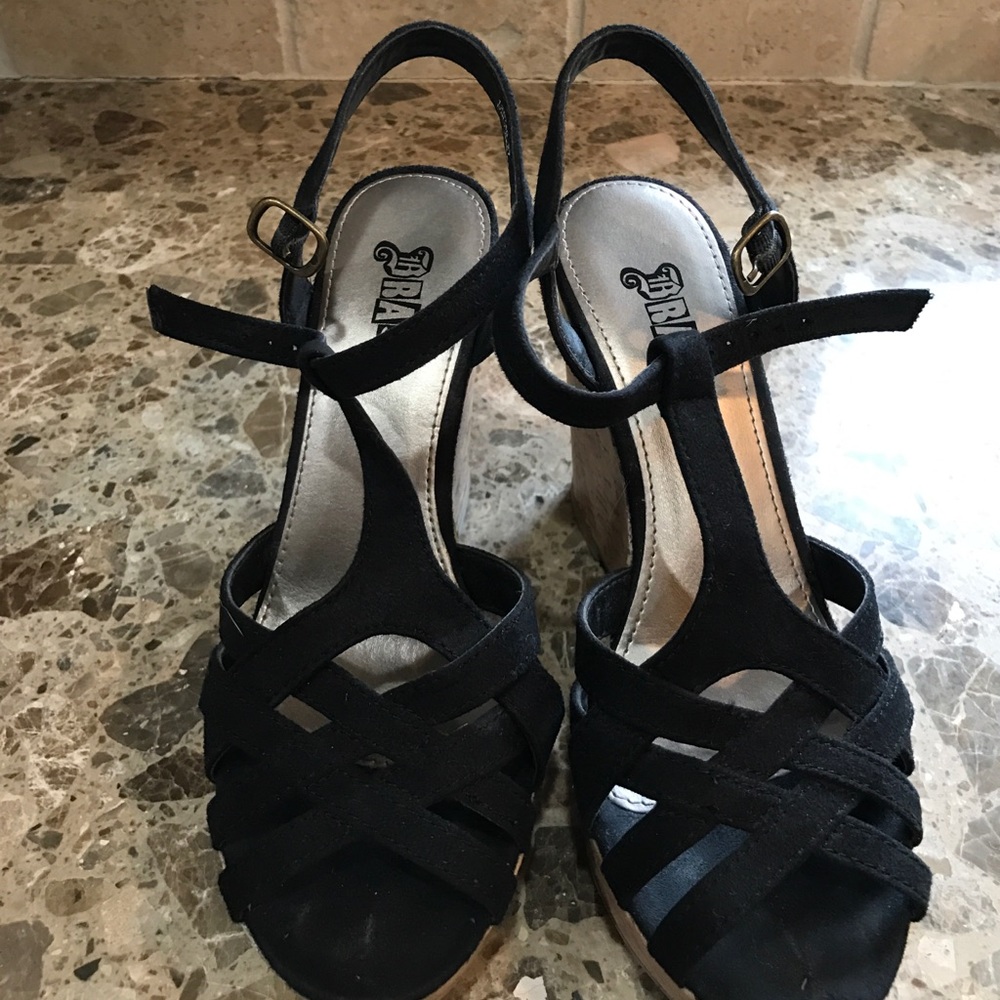 Payless platform wedge heels