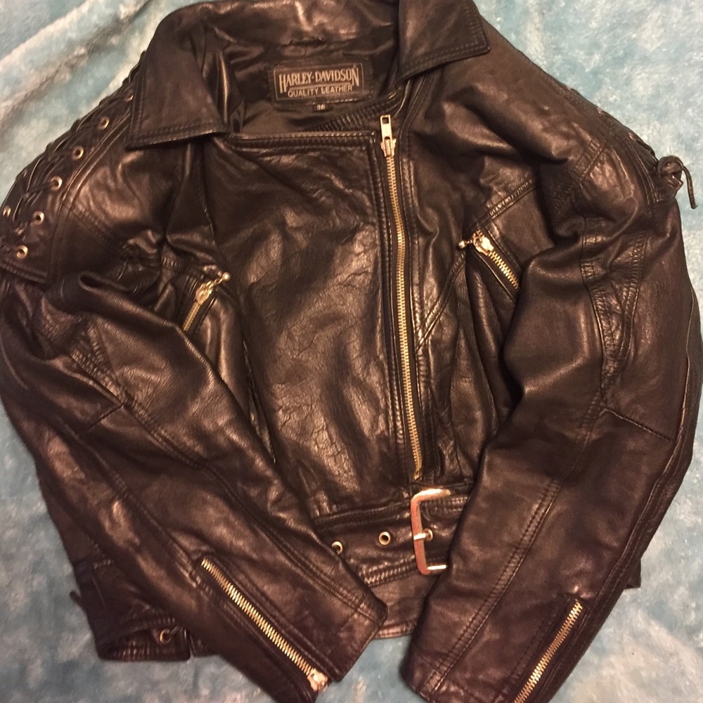 Genuine leather HARLEY DAVIDSON COAT