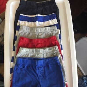 Bundle (6) Baby Gap light pants