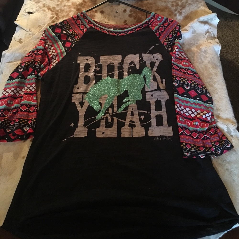 Aztec tee Buck YEAH