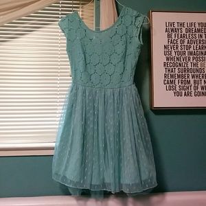 Detailed stitching party dress