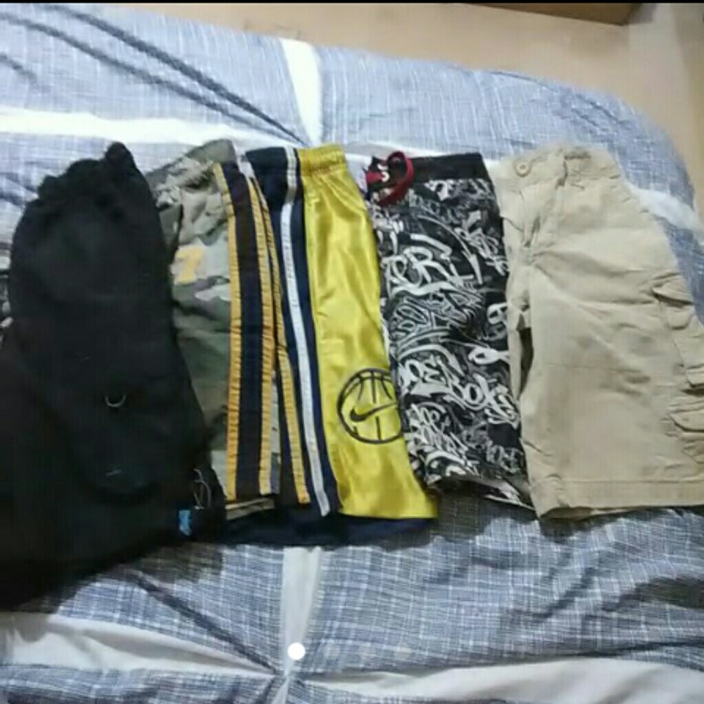 Boys sz 8 shorts bundle 5 pair