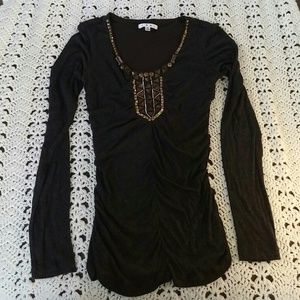 Long sleeve, charcoal color