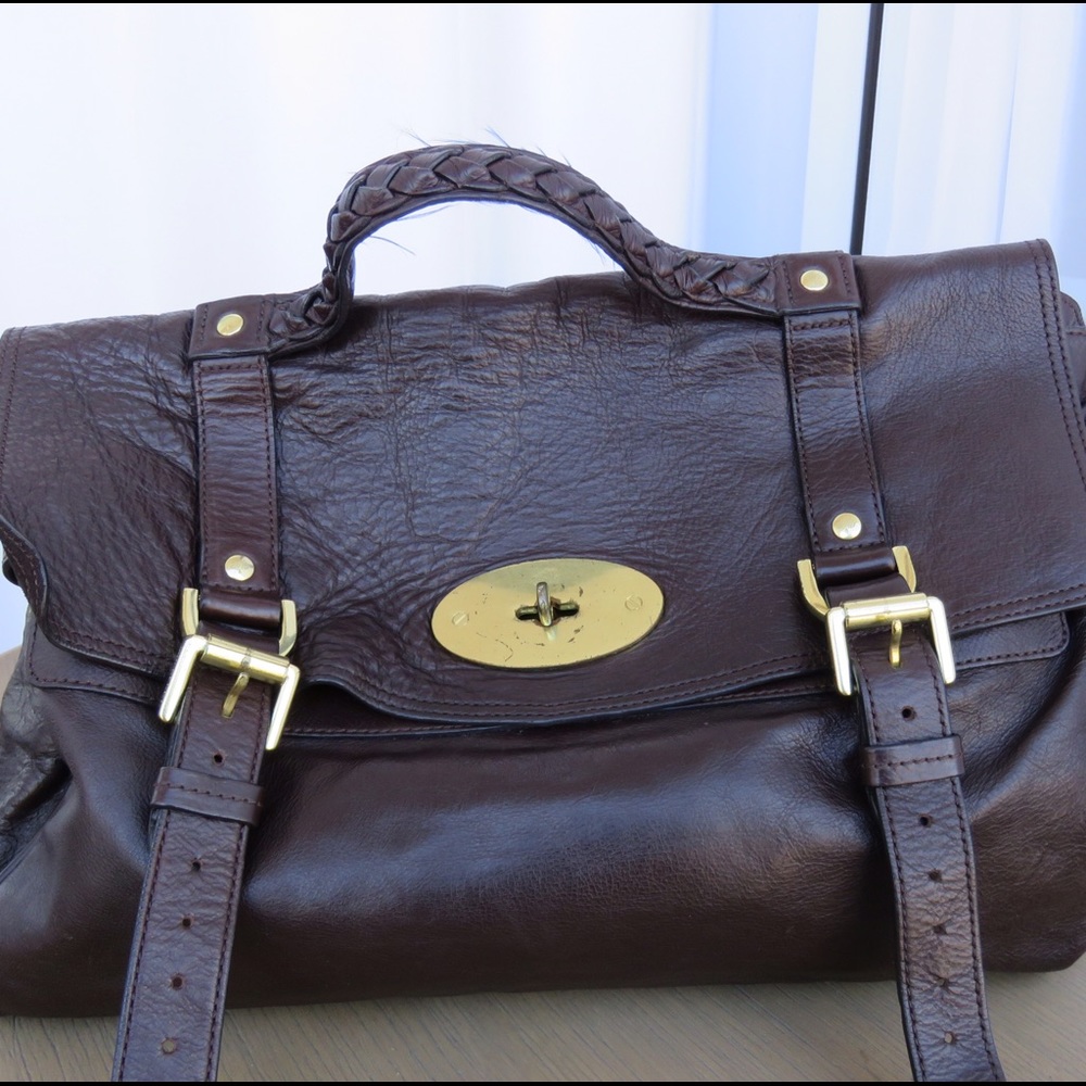MAKE ME AN OFFER - Mulberry Alexa Satchel OverSize
