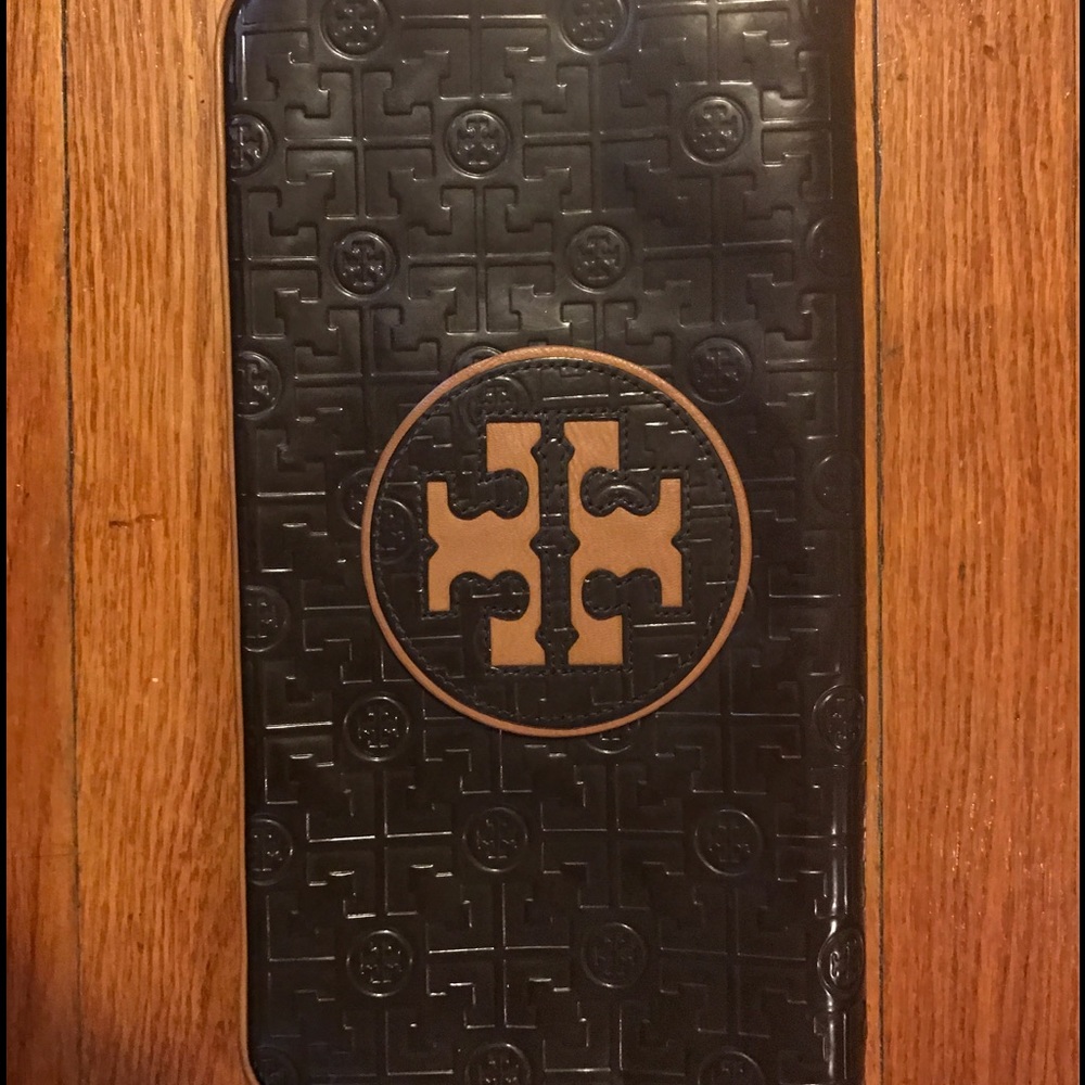 TORY BURCH - brown/tan clutch
