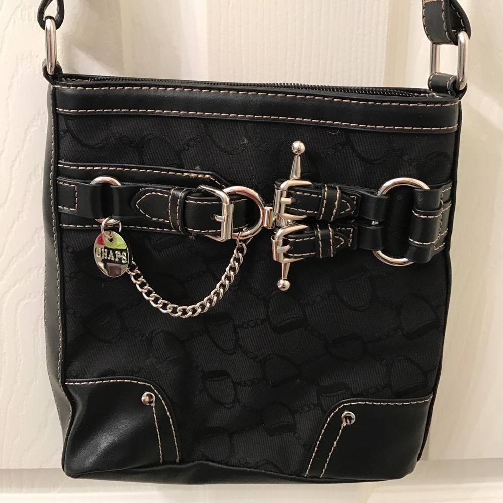 Chaps adjustable cross body bag