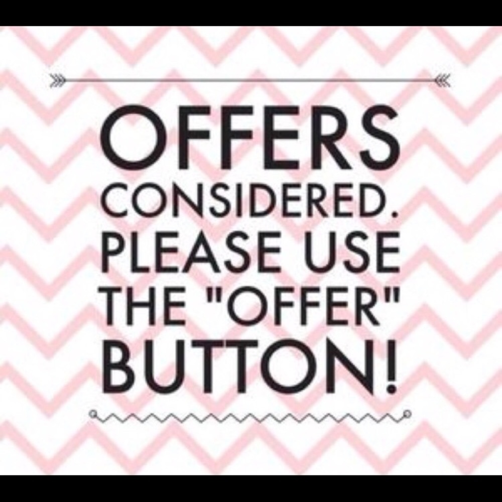 Reasonable offers will not be refused