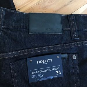 Fidelity Jeans. Never worn!