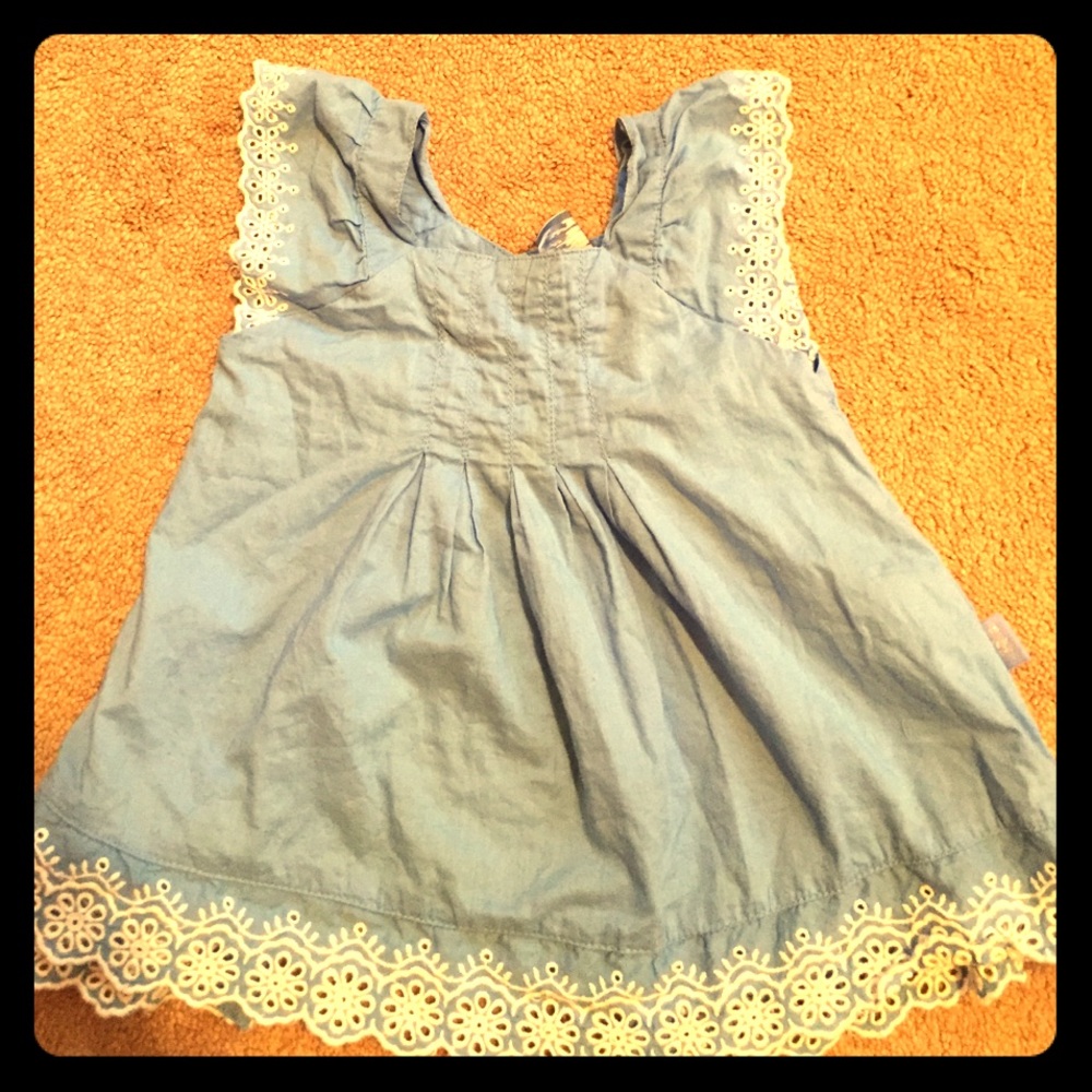 Pumpkin Patch chambray dress size 12-18 months
