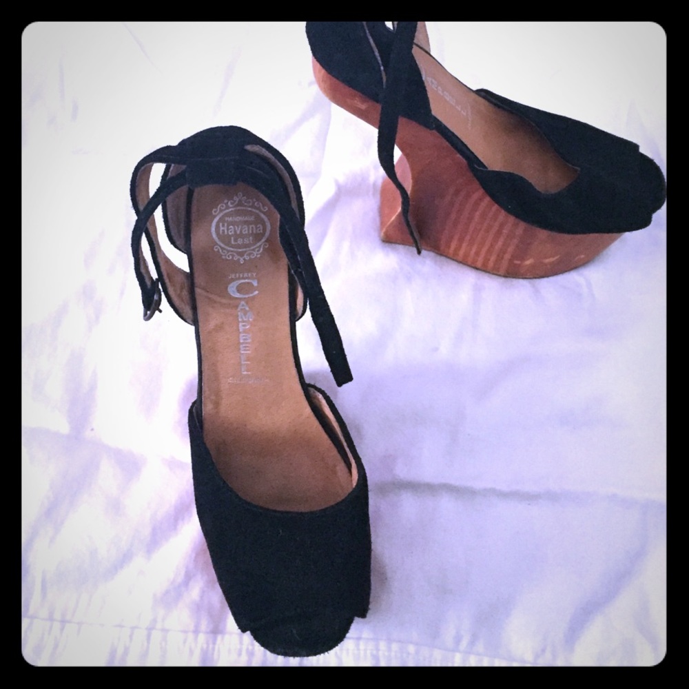 Jeffrey Campbell Havana Last half wedges