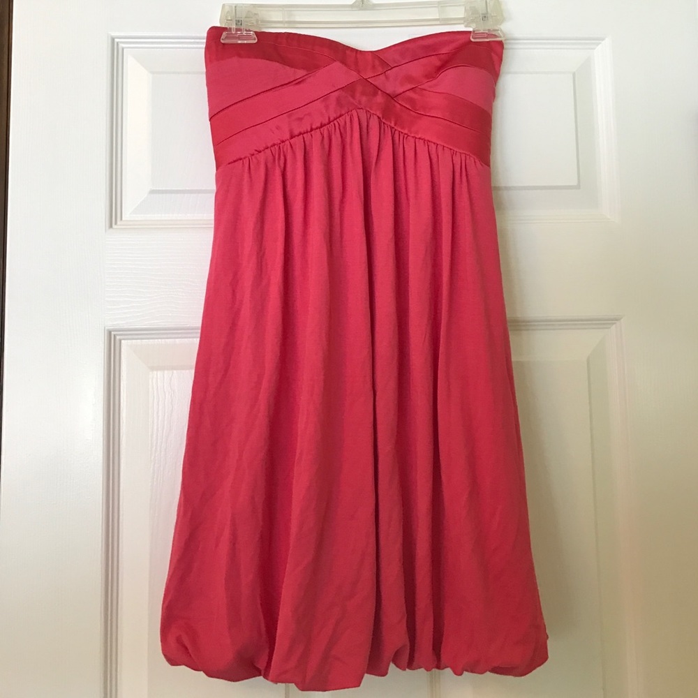 Bebe Strapless Cocktail Dress
